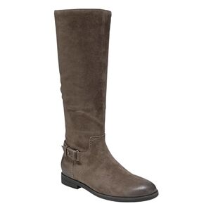 Vionic Rochelle Driftwood Suede Tall Riding Boot